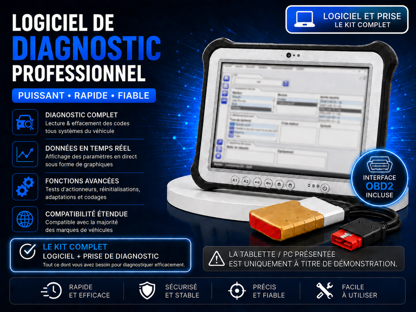 Outils de Diagnostics Delphi 2020 Avec OBD