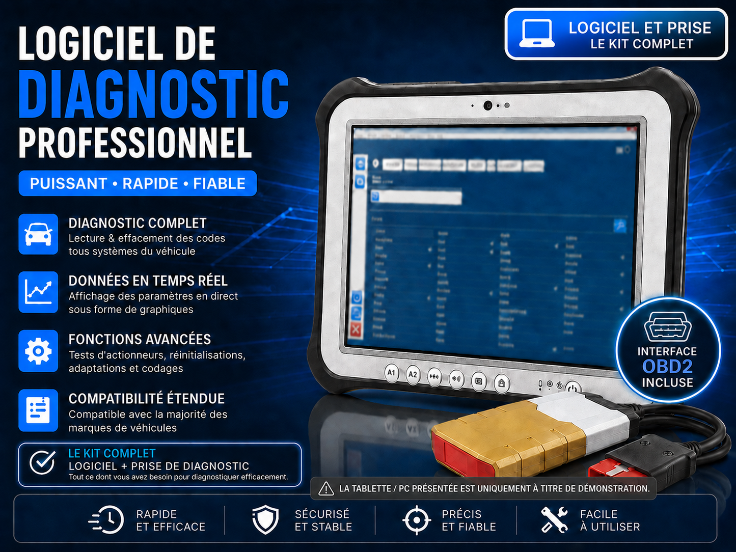Outils de Diagnostic Autocom 2020 Avec OBD