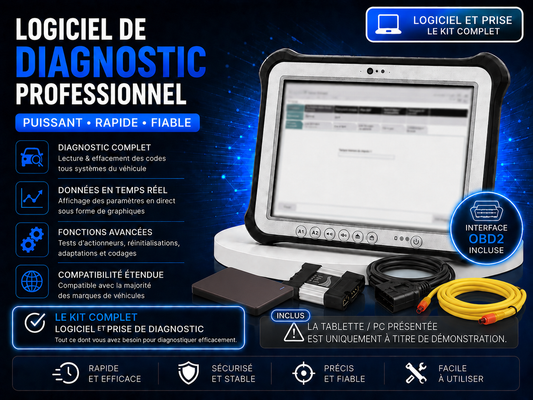 Outils de Diagnostics Ista D P 4.39 Avec Icom Dde