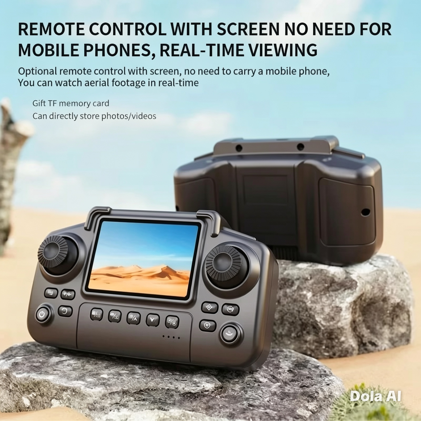 Drone 8K HD Double Caméra GPS Évitement d'Obstacles