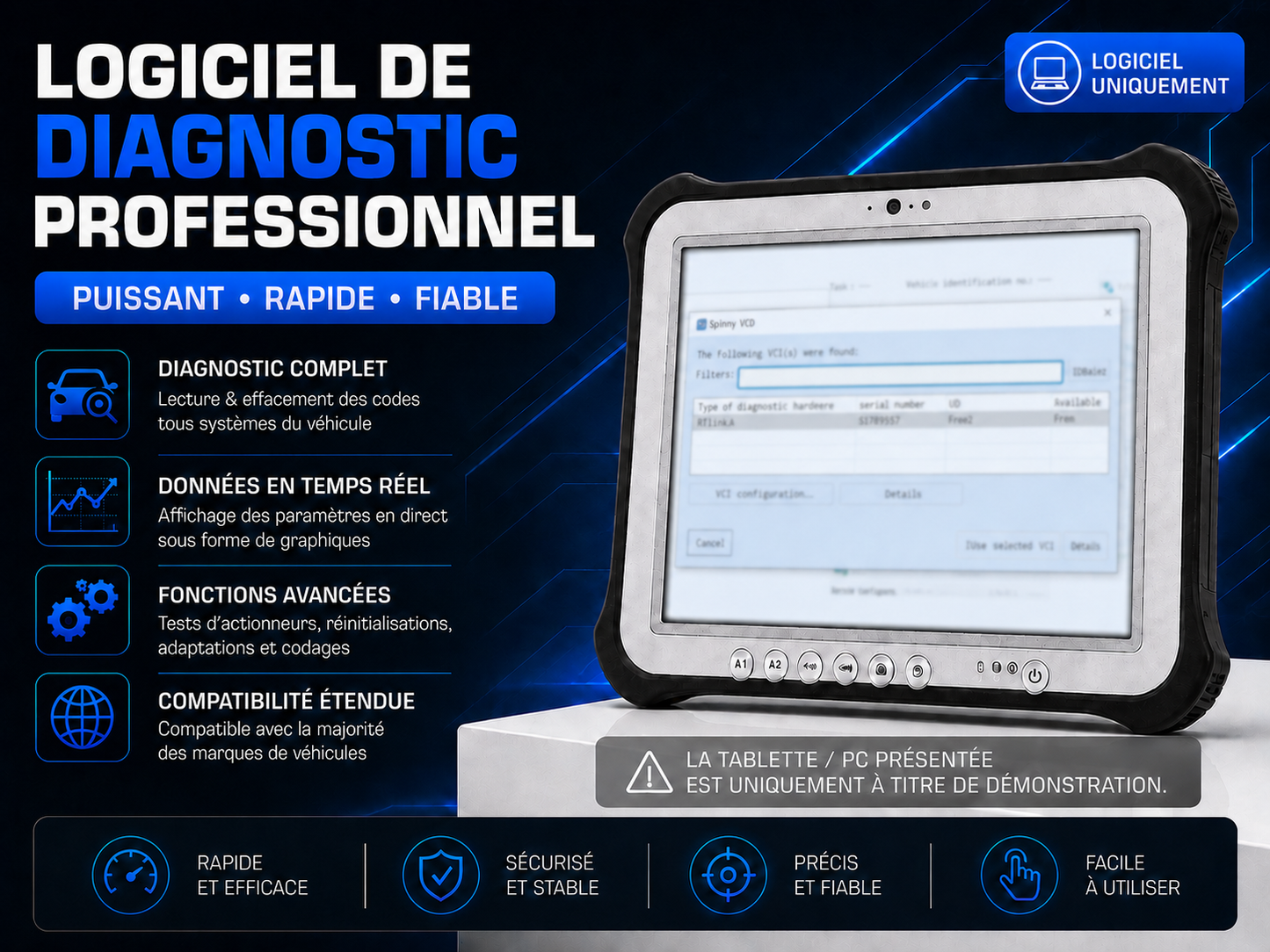 Outils de Diagnostics Odis 17 23 Sans OBD