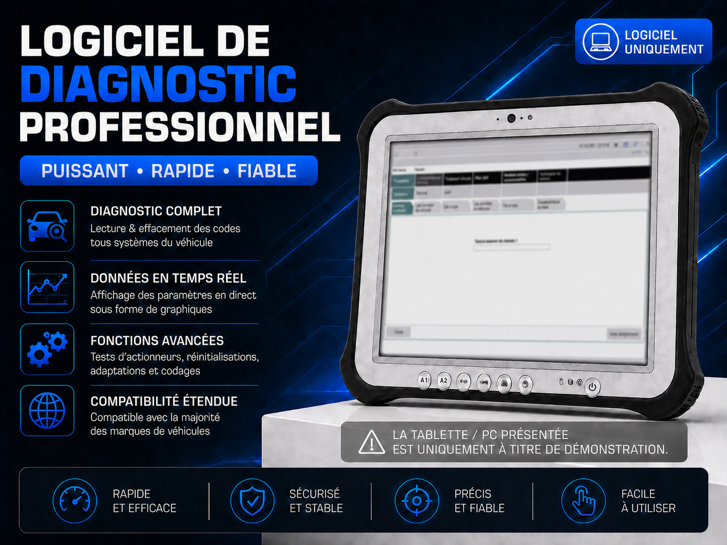 Outils de Diagnostics Ista D P 4.50 Sans OBD