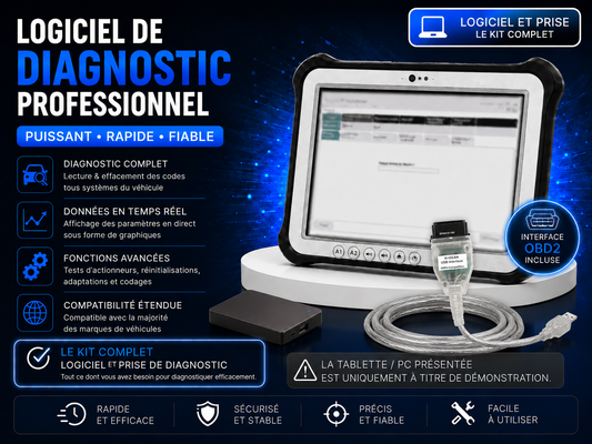 Outils de Diagnostics Ista D P 4.50 Avec Kdcan Dde