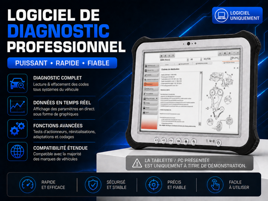 Outils de Diagnostics Wow 5.00.08 Sans OBD