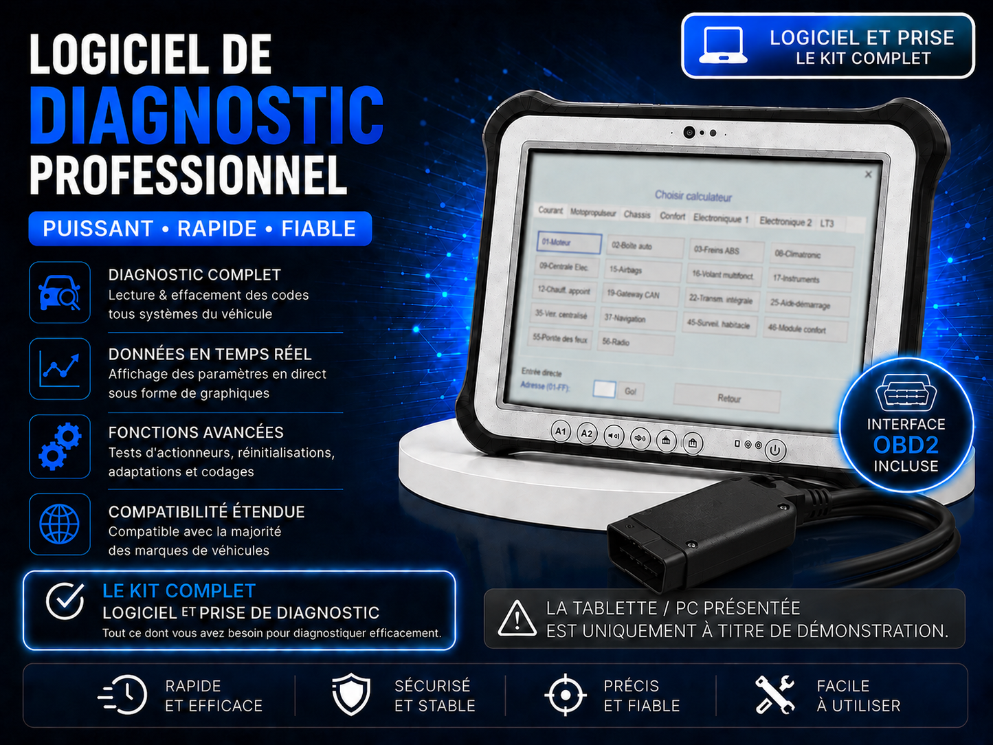 Outils de Diagnostics Vcds 25.3 Avec OBD 2025